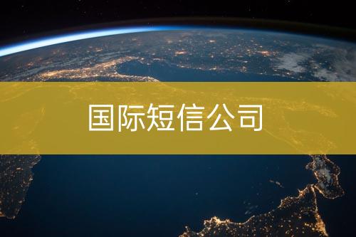 國際短信公司