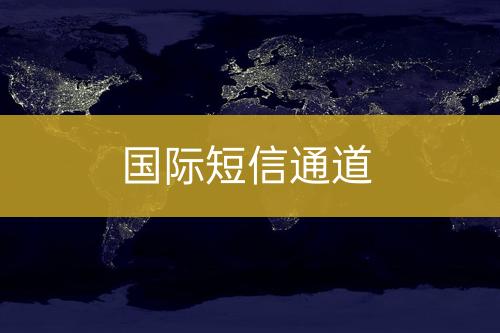 國(guó)際短信通道